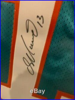 Dan The Man Marino Miami Dolphins Signed 34x43 Framed Jersey Upper Deck 94/343