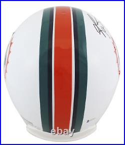 Dolphins Ricky Williams SWE Signed Throwback 97-12 Full Size Rep Helmet BAS