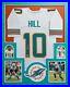 Framed-Miami-Dolphins-Tyreek-Hill-Autographed-Signed-Jersey-Beckett-Holo-01-qmw