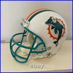 Full Size Authentic Riddell Dan Marino Signed Autographed Helmet RARE Face Mask