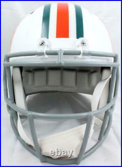 Jason Taylor Autographed F/S Miami Dolphins Tribute Speed Helmet With HOF-BAW Holo