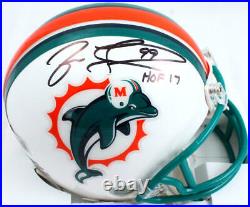 Jason Taylor Autographed Miami Dolphins 97-12 Mini Helmet withHOF-Beckett W Holo