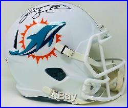 Jason Taylor Autographed Miami Dolphins Full Size Speed Helmet JSA Authenticated