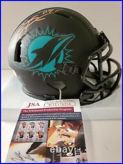 Jason Taylor Autographed Signed Miami Dolphins Speed Eclipse Mini Helmet Jsa Coa