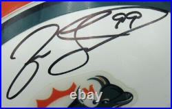 Jason Taylor HOF Signed/Auto Miami Dolphins Mini Football Helmet JSA 166126