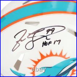 Jason Taylor Miami Dolphins Signed Riddell Speed Auth. Helmet with HOF 17 Insc
