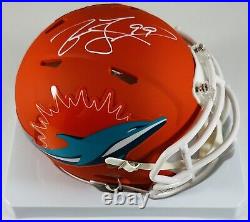 Jason Taylor Signed Miami Dolphins Amp Mini Helmet NFL + JSA COA