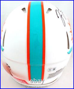 Jason Taylor Signed Miami Dolphins Authentic Speed F/S Helmet HOF- Beckett WBlk
