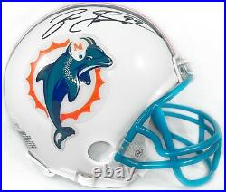 Jason Taylor autographed signed Mini Helmet NFL Miami Dolphins JSA COA