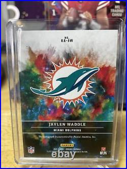 Jaylen Waddle 2021 Panini Origins Football NFL RC On Card Auto 16/35 SP