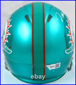 Jaylen Waddle Autographed Miami Dolphins Flash Speed Mini Helmet-Fanatics