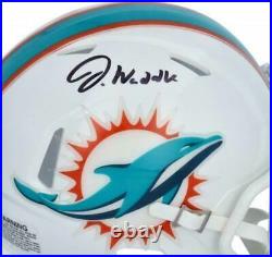 Jaylen Waddle Miami Dolphins Autographed Riddell Speed Mini Helmet