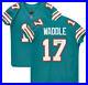 Jaylen-Waddle-Miami-Dolphins-Autographed-Teal-Throwback-Nike-Elite-Jersey-01-smau