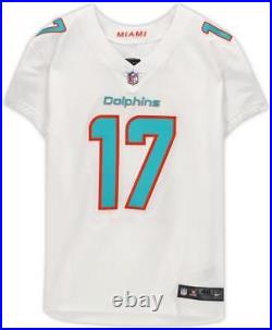 Jaylen Waddle Miami Dolphins Autographed White Nike Elite Jersey