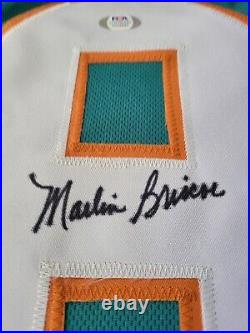 Marlin Briscoe Autographed/Signed Jersey PSA/DNA COA Miami Dolphins