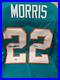 Mercury-Morris-22-Custom-Sewn-Autographed-Miami-Dolphins-Jersey-Playball-Inc-01-cv