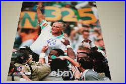 Miami Dolphins Don Shula Signed 16x20 Photo Hof 1997 Jsa Certified 17-0