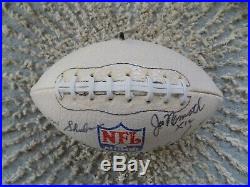 Miami Dolphins NFL Alumni Signed Football Shula, Griese, Kiick, Moore, Morrall +