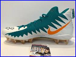 Miami Dolphins Zach Thomas Autographed Signed Nike Cleat Jsa Coa