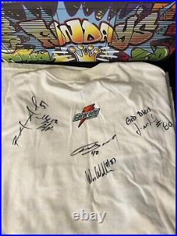 Miami dolphins Autographed Vintage Football Shirt Poster Signed Memorabilia