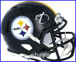 Minkah Fitzpatrick Pittsburgh Steelers Autographed Riddell Speed Mini Helmet