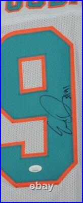 NFL Miami Dolphins Emmanuel Ogbah #91 Jersey Replica Large Signed Autograph JSA