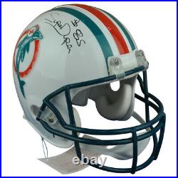 NFL Miami Dolphins Mark Duper #85 Signed Riddell Authentic Full Size Helmet Whit