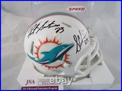 Patrick Surtain Sam Madison Miami Dolphins Signed Autographed Mini Helmet JSA