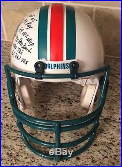 RARE Dan Marino ROOKIE Authentic Proline Game Issue Helmet Dolphins Signed Auto