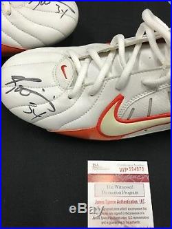 Ricky Williams Miami Dolphins Game Used/team Issued Nike Signed Cleats Jsa Coa