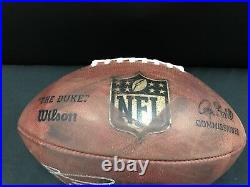 Ricky Williams Miami Dolphins Signed Game Used NFL Official Football Jsa Witness