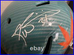 Ricky Williams Signed Custom Full Size Helmet Rare