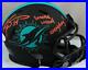 Ricky-Williams-Signed-Dolphins-Eclipse-Mini-Helmet-withSWED-Beckett-W-Auth-Orange-01-jx