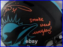 Ricky Williams Signed Miami Dolphins F/S Eclipse Helmet with SWED JSA W Auth