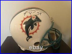 Ricky Williams Signed Miami Dolphins Full Size Helmet, Heisman, All-Pro, CHOF
