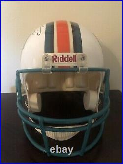 Ricky Williams Signed Miami Dolphins Full Size Helmet, Heisman, All-Pro, CHOF