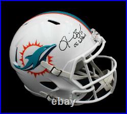 Ronnie Brown Signed Miami Dolphins Speed Full Size NFL Helmet OG Wildcat