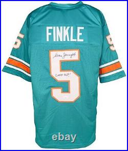 Sean Young autographed signed inscribed jersey Miami Dolphins PSA COA Ray Finkle