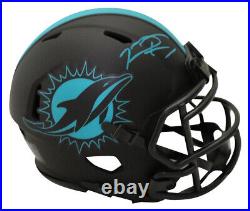 Tua Tagovailoa Autographed Miami Dolphins Eclipse Mini Helmet FAN 37350