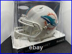 Tua Tagovailoa Miami Dolphins AUTOGRAPHED Riddell Speed Mini Helmet Authentic