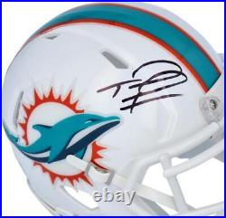 Tua Tagovailoa Miami Dolphins Autographed Riddell Speed Mini Helmet
