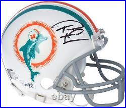 Tua Tagovailoa Miami Dolphins Autographed Riddell Throwback Mini Helmet