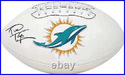 Tua Tagovailoa Miami Dolphins Autographed White Panel Football