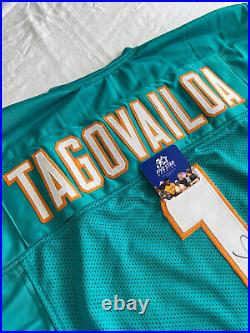 Tua Tagovailoa Miami Dolphins Rare Hand Signed Autographed Jersey FSG COA