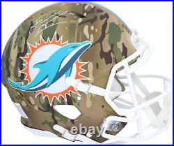Tua Tagovailoa Miami Dolphins Signed CAMO Alternate Authentic Helmet Fanatics