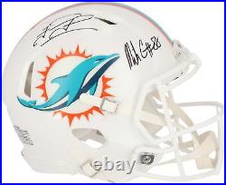 Tua Tagovailoa & Mike Gesicki Miami Dolphins Signed Authentic Helmet