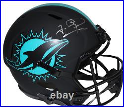 Tua Tagovailoa Signed Dolphins Full Size Speed Eclipse Replica Helmet JSA