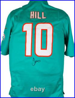 Tyreek Hill Autographed Miami Dolphins Nike Game Jersey-Beckett W Hologram
