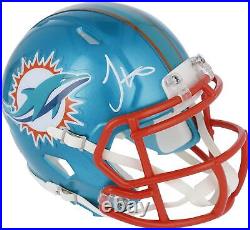 Tyreek Hill Miami Dolphins Autographed Riddell Flash Alternate Speed Mini Helmet