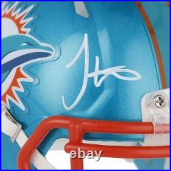 Tyreek Hill Miami Dolphins Autographed Riddell Flash Alternate Speed Mini Helmet